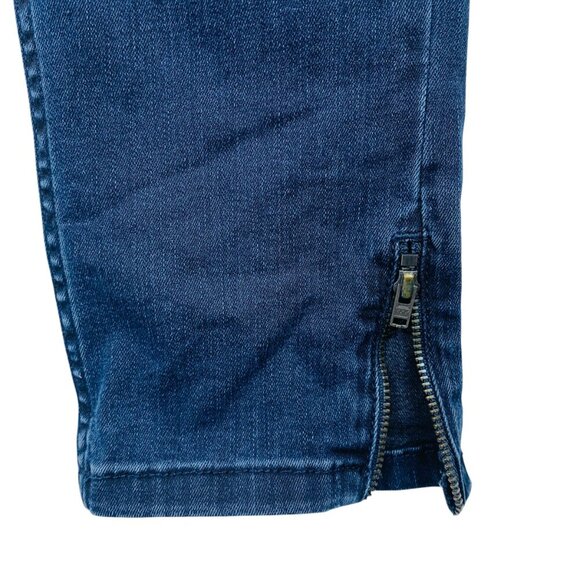 Denim Hunter Celina Zip Custom  dark blue denim Jeans size 31 - Picture 15 of 16